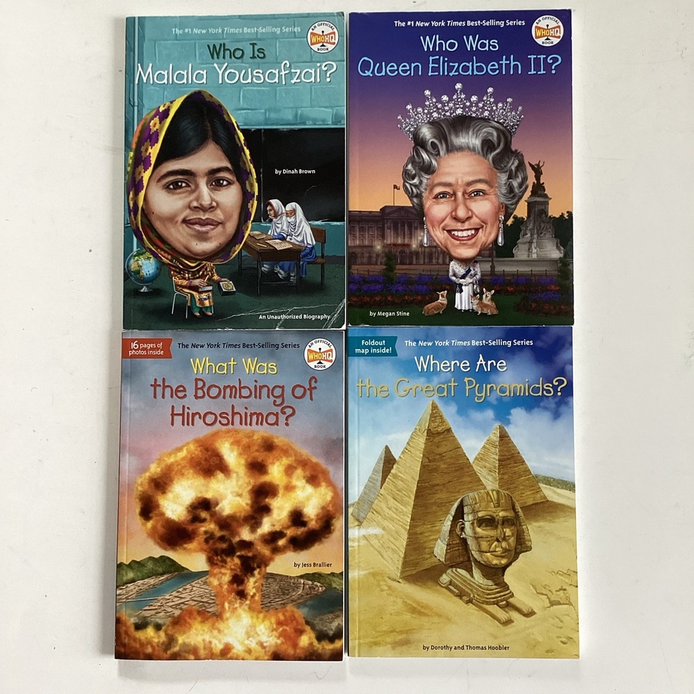 🛍️5/💲20🛍️ Educational Who HQBook Set (shelf 1)